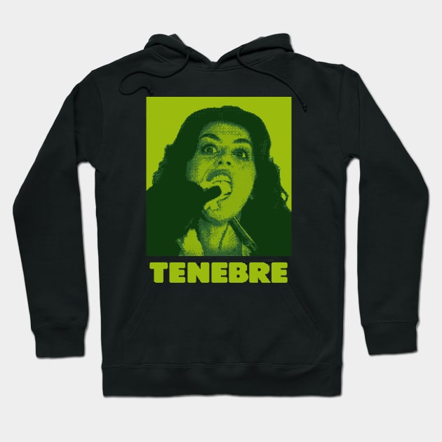 Tenebre - Classic Horror Movie Design Hoodie by Billy Wayne Martin